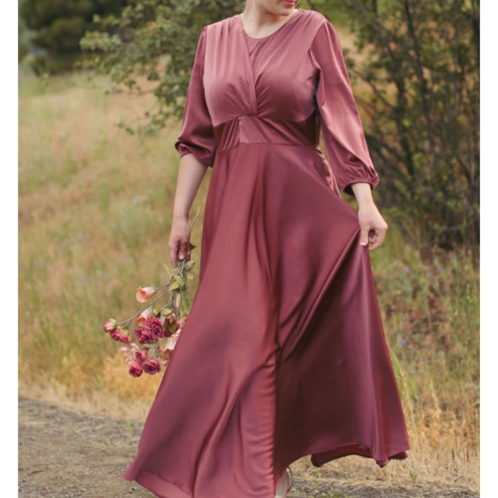 Dainty Jewells mauve Maxi Dress